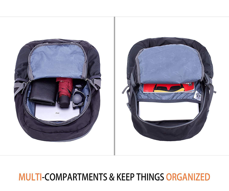 Mochila plegable Venture Pal para exteriores, ultraligera, para hombre y mujer._voghion.com