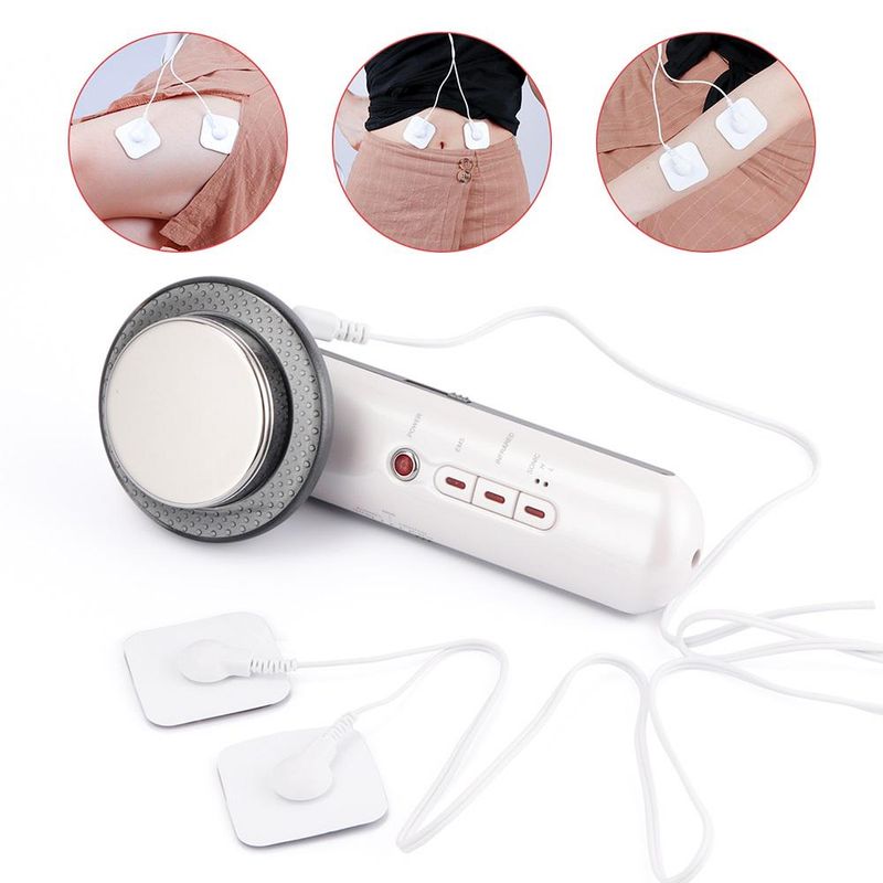 1 pz. Massaggiatore dimagrante per il corpo a cavitazione ultrasonica EMS Micro Current Dispositivo di bellezza per il lifting del viso a infrarossi lontani per la perdita di peso_voghion.com