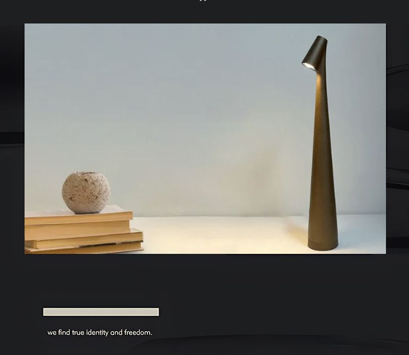 High-Value Sleep Night Light Rechargeable Bedroom Study Desk Advanced Dining Personality Table Lamp_voghion.com