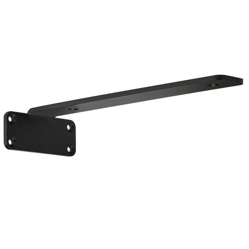 Brackets Duty L B Matte 4'W Heavy Shelves Floating X Black Shelf X Thick 6 Shelf 5mm Bracket 10'L Pcs Shelf Brackets For 1.6'H_voghion.com