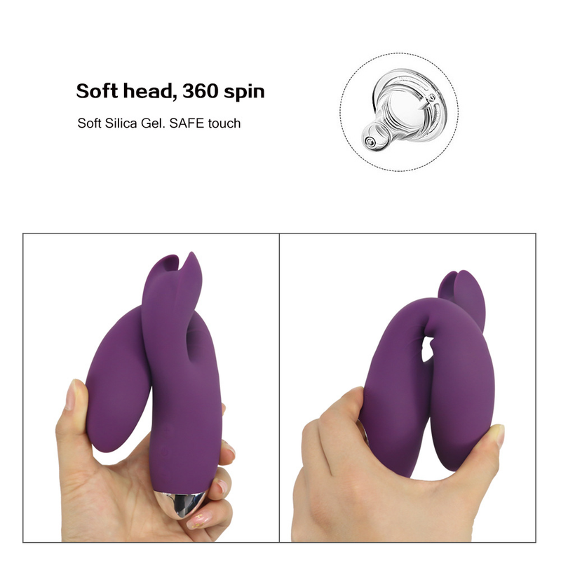 Sliding Massage Kneading Bunny Rabbit Vibrators 10 Modes Dual Motor G-spot Clitoris Stimulator Sex Toys For Wo_voghion.com