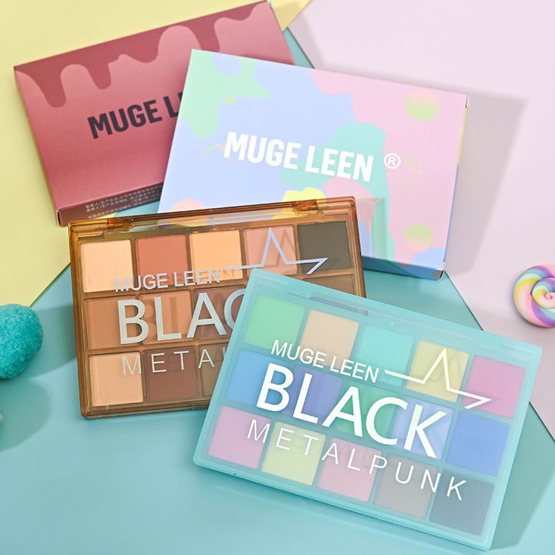 Macaron Lidschatten Flash Pulver Perle Matte Blenden Farbe Lidschatten Disk_voghion.com