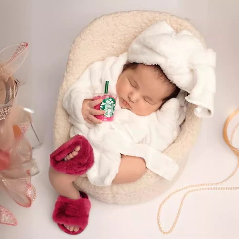 Unschlagbare Qualität Baby Neugeborenen Bademantel Hausschuhe Set Pyjamas Studio Kleidung Für Männliche Und Weibliche Baby Fotografie Neue_voghion.com
