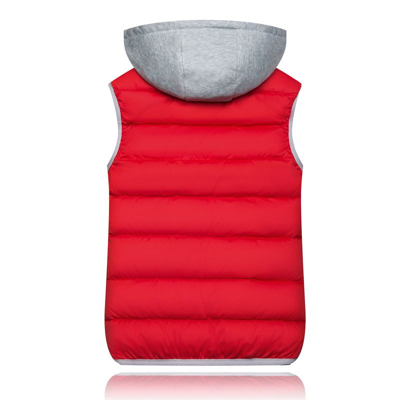 Gilet invernale in cotone da donna con cappuccio staccabile, giacca corta casual, caldo cappotto imbottito senza maniche, capospalla a trapezio taglie forti per autunno e inverno_voghion.com
