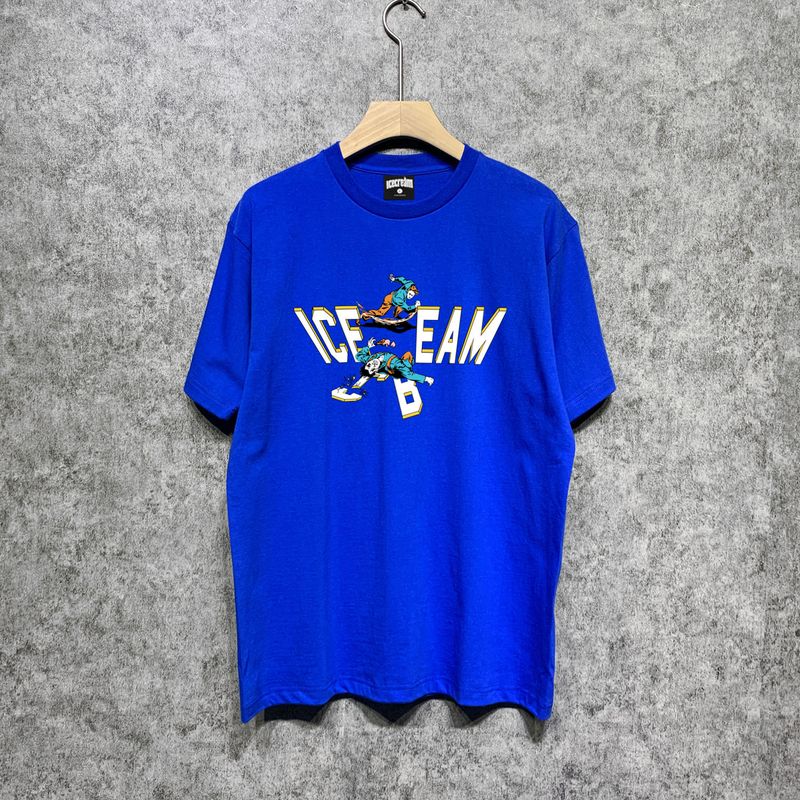 Long term availability of BBC Flying Dog Ice Cream Fighting Printed Short sleeved T-shirts_voghion.com