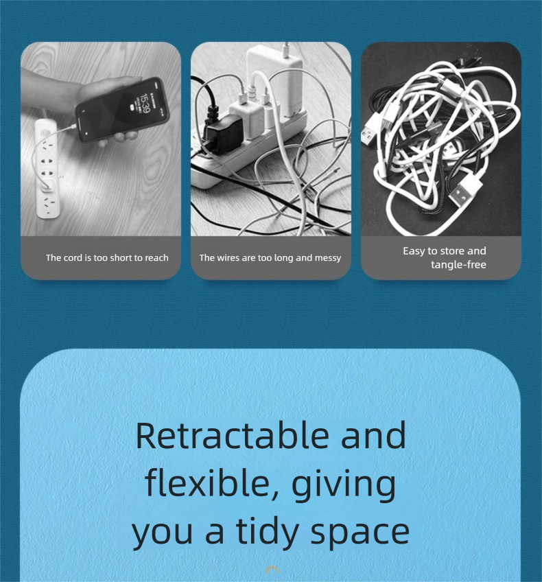 Spring 120W Super Fast Charging Data Type-C Compatible With IPhone Huawei Honor 6A Flash Charger Cable_voghion.com