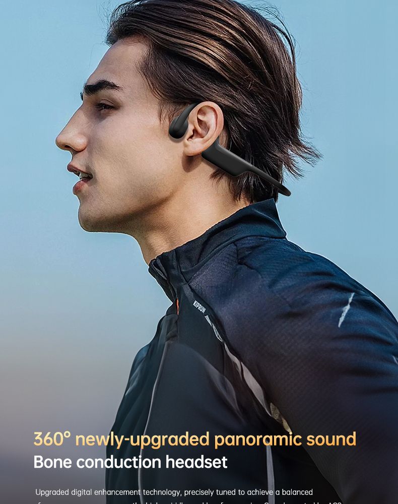 Swimming Bone Conduction Headphones Bluetooth MP3 Headsets_voghion.com