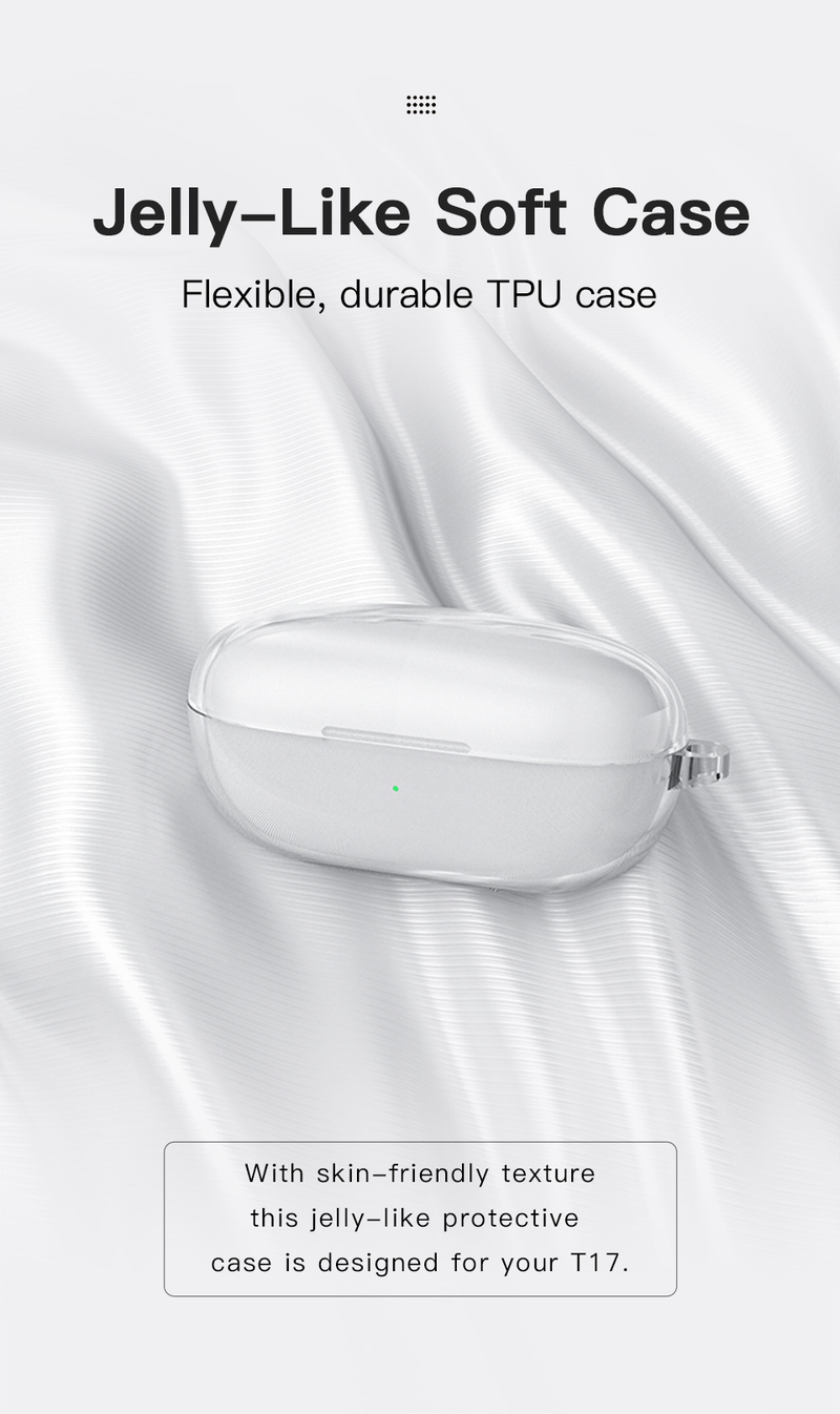 QCY T17 Kopfhörer Bluetooth True Wireless Kopfhörer BT5.1 HIFI Kopfhörer Touch Kontroll Low Latency Mode ENC Kopfhörer laang Standby 26H_voghion.com