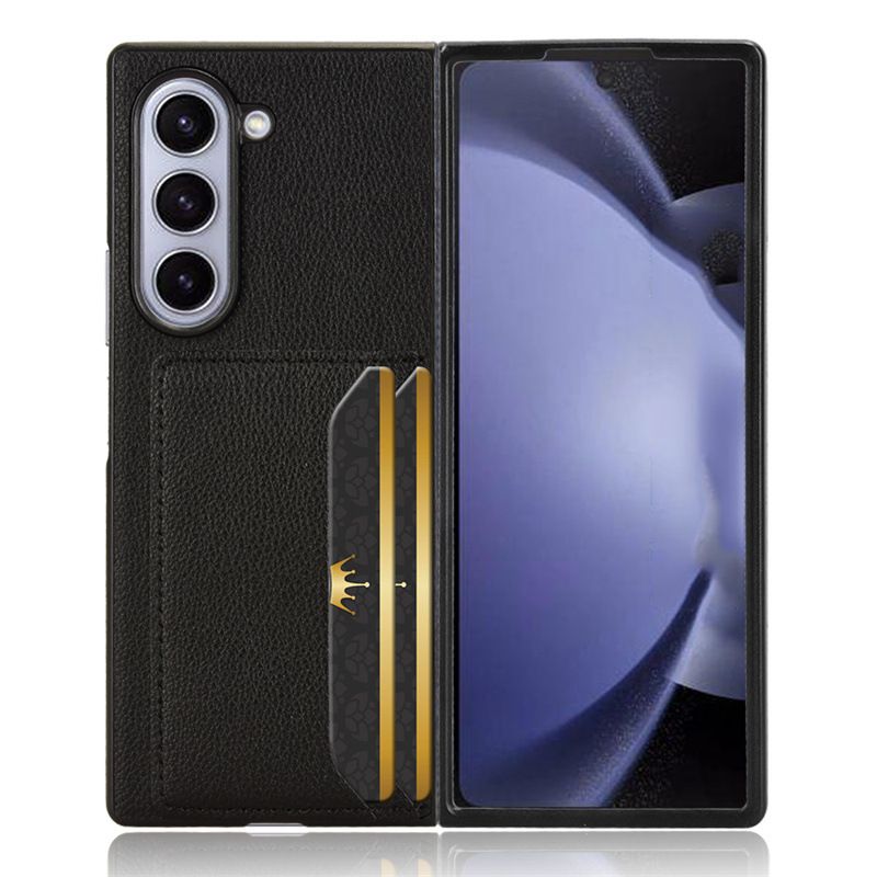 Funda rígida protectora con estampado de lichi para Samsung Galaxy Z Fold 7/6/5 con pantalla plegable._voghion.com