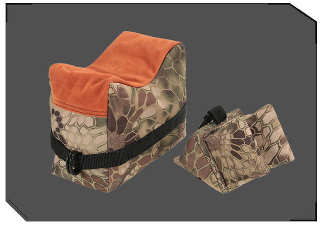 Outdoor-Fahrrad-Vorder- und Hintertasche, Gewehr-Sandsack-Set, tragbar, Scharfschützenjagd, taktische Waffenauflage, Zielständer, CS-Schießtasche_voghion.com