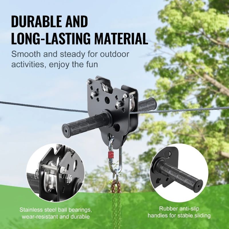 With Zipline Setup Adult And Up Zipline Kit For Backyard Zip To Lb Quick Entertainment Line Playground Outdoor Kits Ft 120 500_voghion.com