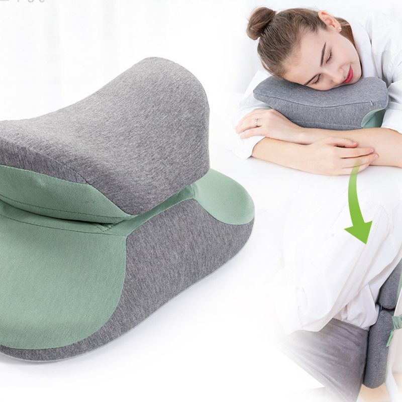 Büro-Artefakt, Bauchlage-Taillenstütze, multifunktionales Nickerchenkissen, 2-in-1_voghion.com