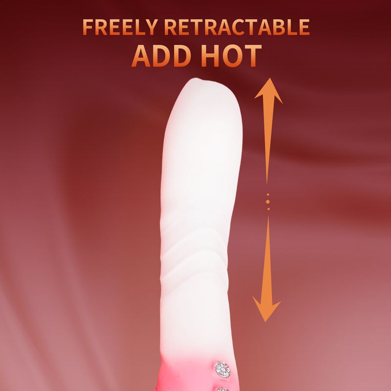 YAQU Multifunktionaler Dualfrequenzmodus 8,86 Zoll lang Kann beheizt werden G-Punkt-Vibrationsstab Weibliches Vaginalvibrations-Sexspielzeug_voghion.com