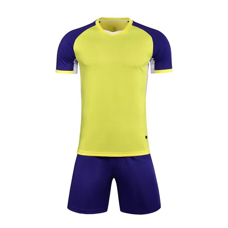 Herrenbekleidung Kurzarm-Fußballuniformen für Erwachsene und Kinder, schweißabsorbierend, atmungsaktiv, bedruckt, neue Fußballuniformen, Anzüge für Männer und Frauen_voghion.com