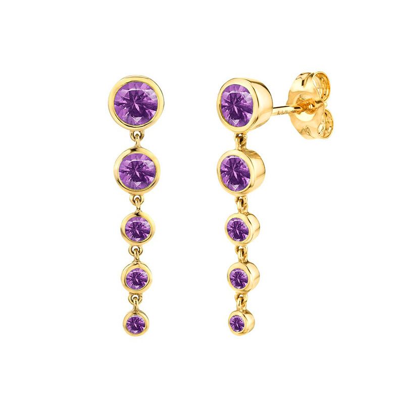Women's Jewelry S925 Silver Needle Chain With Diamond Earrings And Earrings Creative And Versatile Simple Zircon Micro Inlaid Earring Accessories_voghion.com