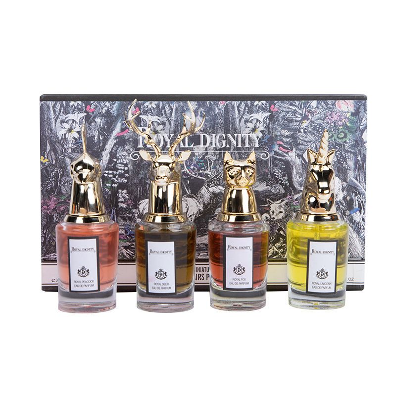 Set di profumi unisex con fragranza floreale Animal Portrait da donna, celebrità di Internet, profumo a lunga durata_voghion.com