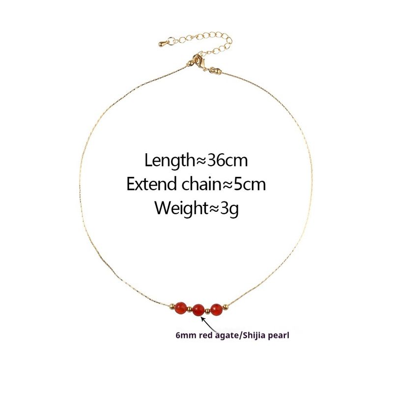 New Chinese Style Simple Versatile Collarbone Chain With A Niche, Luxurious High-End Temperament, Exquisite And_voghion.com