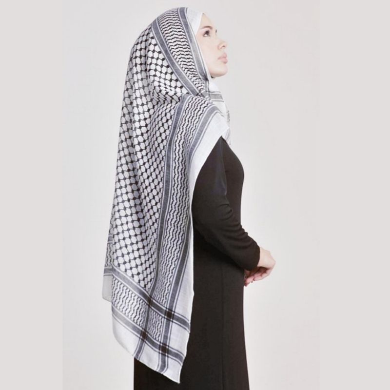 Bekleidung Zubehör Neue männer Arabischen Dubai Saudi männer kopftuch gedruckt schal Nahen Osten Saudi_voghion.com