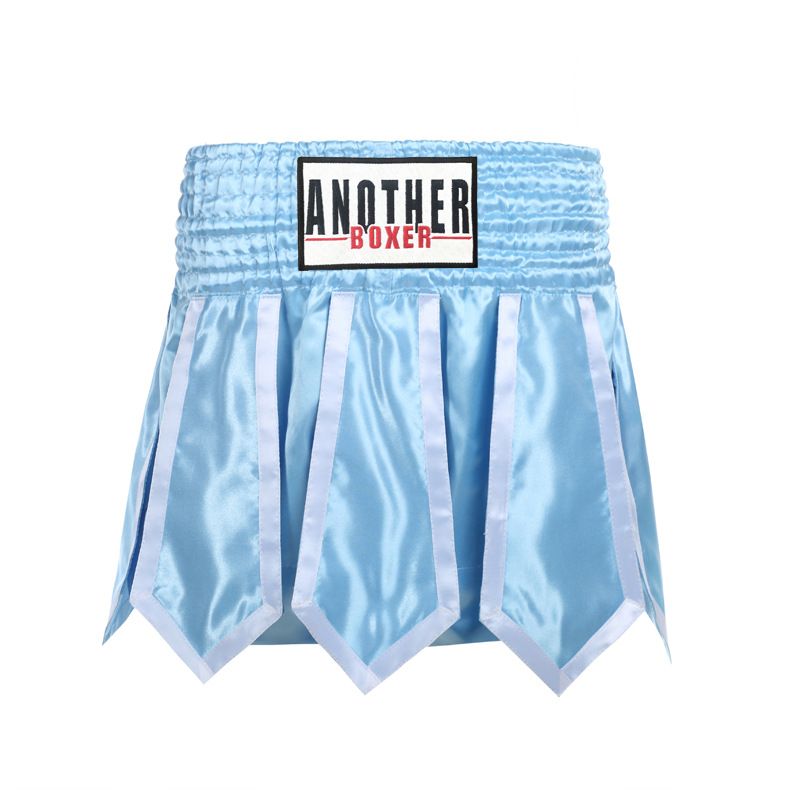 Boxing Pants With Ribbon Design, Muay Thai Shorts, Competition Training, Kickboxing And Sanda Pants, Comprehensive Grid
Fighting Pants_voghion.com