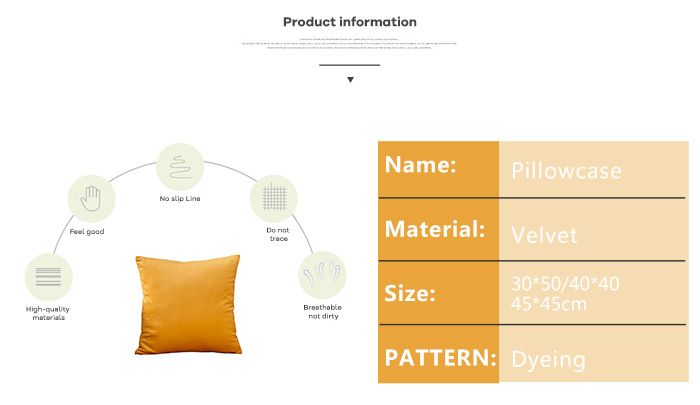 Velvet Decoration Pillows 45x45 For Sofa Cushion Cover For Living Room Couch Car Decorative Pillows Nordic Home Decor_voghion.com