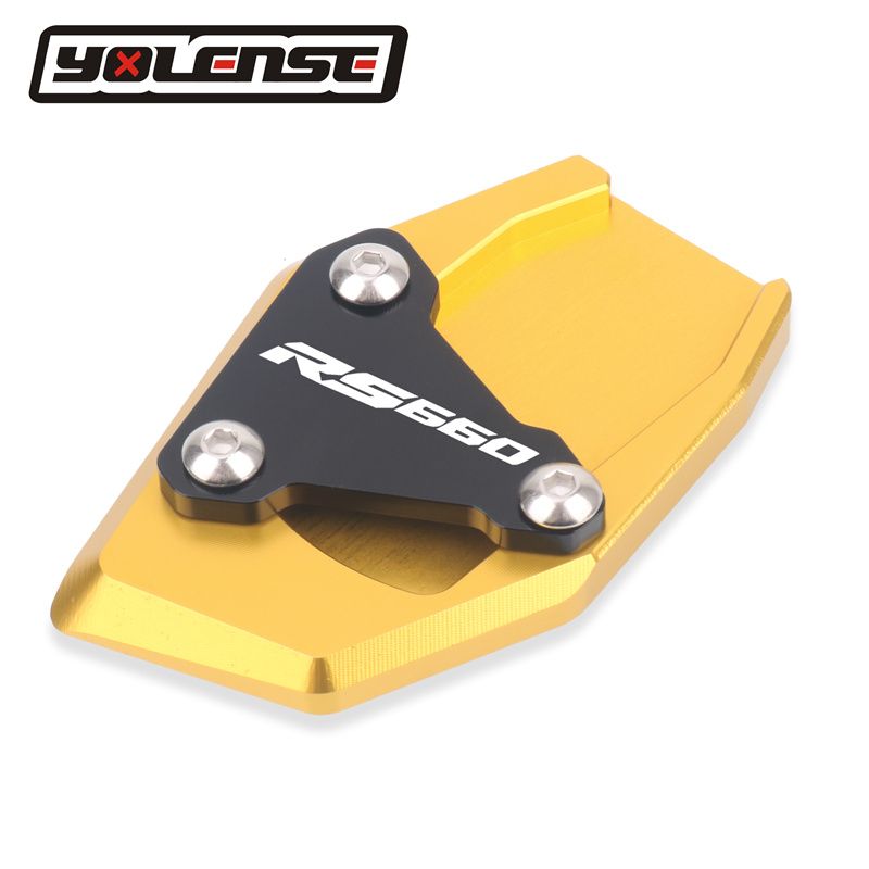 For Aprilia RS660 RS 660 2020-2023 2021 Motorcycle Kickstand Foot Side Stand Extension Pad Support Plate Enlarge Stand_voghion.com