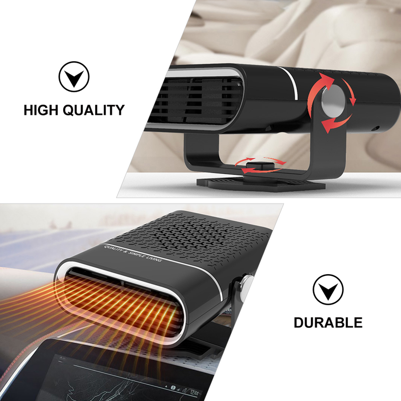 Heizung Auto Defroster Auto Hirsch Portable Heizung Verstellbar Wandschëld Schwaarz Ventilator Gefier_voghion.com
