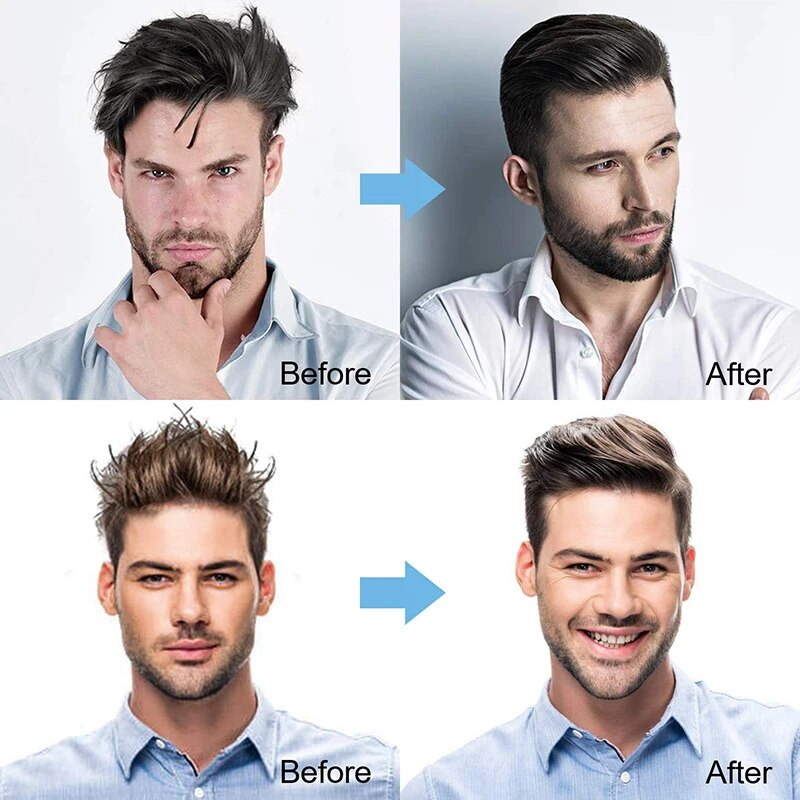 Brush Professional Beard Straightener Multifunctional Straightening Comb Hair Curler Quick Heating Styling Tools_voghion.com