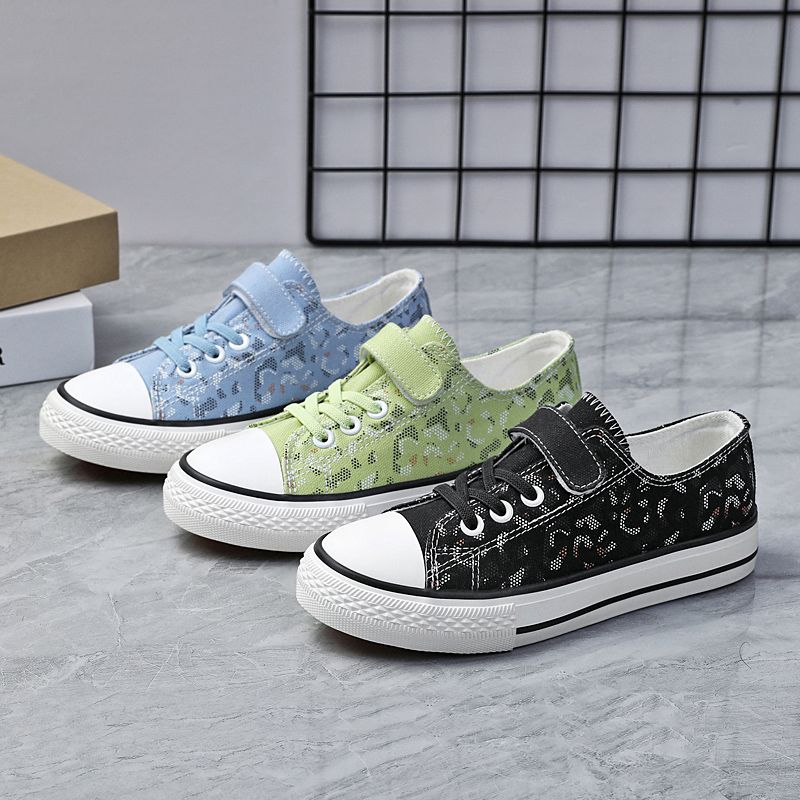 Scarpe in tela per bambini, suola morbida, scarpe casual da corsa per bambini, scarpe da ginnastica piatte antiscivolo per ragazze, taglia 27-36_voghion.com