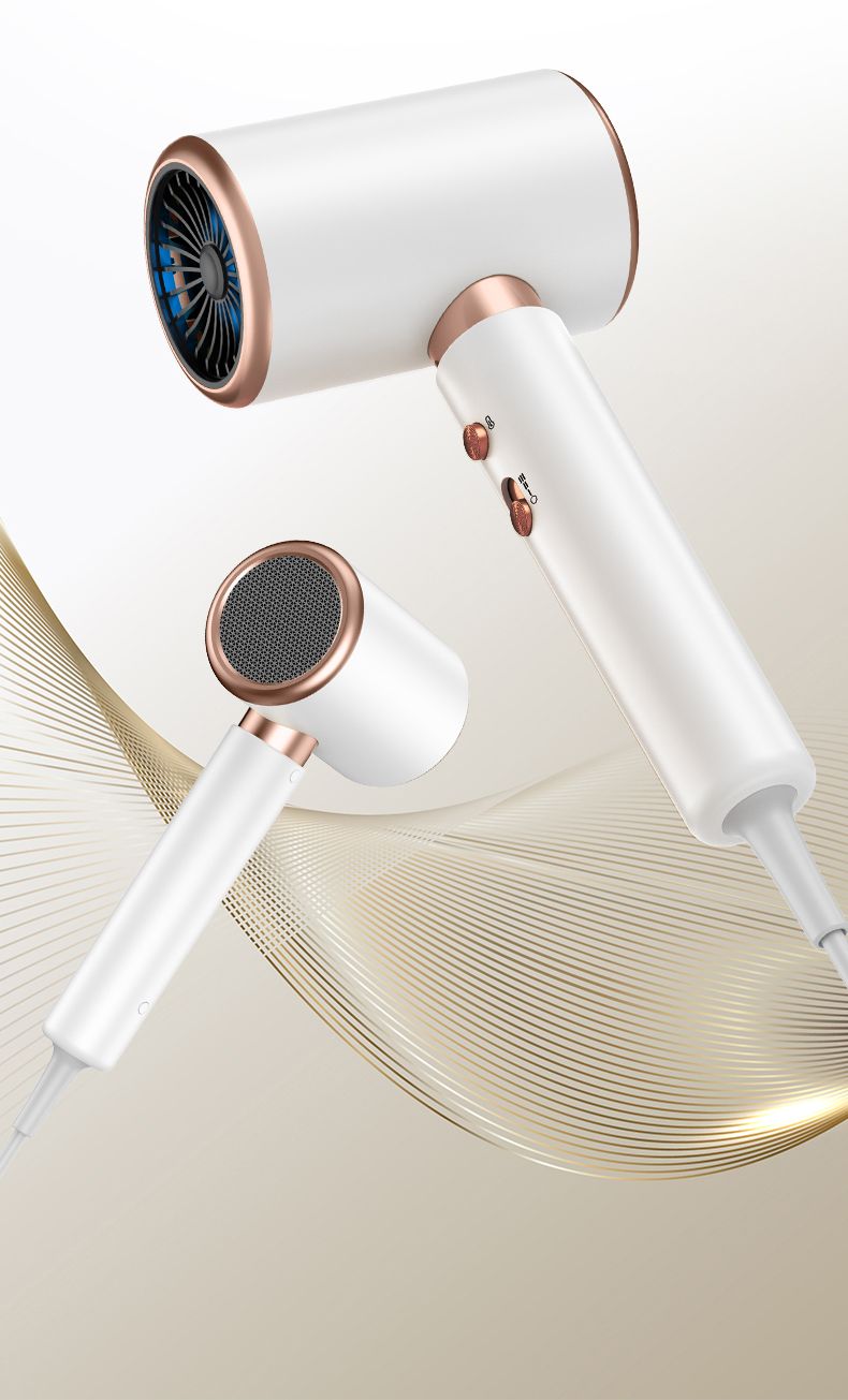 Hair Dryer, High-Speed Electric Turbine Airflow, Low Noise, Constant Temperature And Quick Drying, Suitable For Home Salons._voghion.com