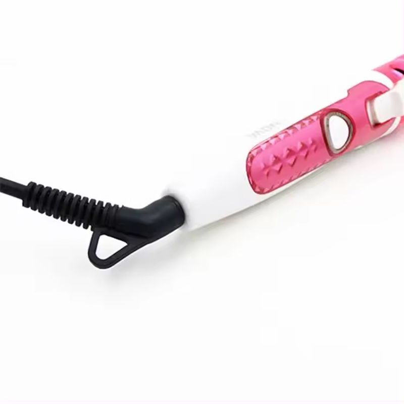 2024 Magic Spiral Curling Wand - Professional Fast Heating Roller Curler Electric Hair Styler Ionic Ceramic EU Plug_voghion.com