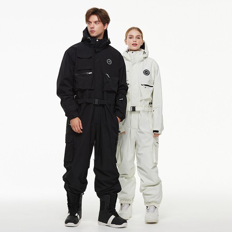 Wasserdichter Unisex-Schneeanzug für Damen und Herren – Warmer, locker sitzender Ski-Overall für Snowboarden und Wintersport_voghion.com