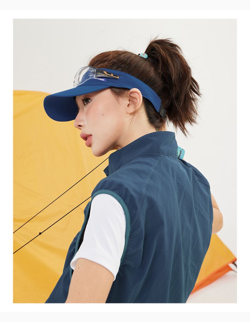 Ultra Light Hollow Hat For Women With Ponytail And Hollow Top Sun Protection Cap For Spring And Summer Quick Drying Men And Women Running Sun Hat_voghion.com