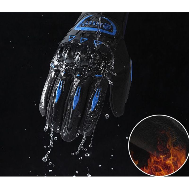 Gants de moto tout-terrain antidérapants et résistants à l'usure, protection des articulations et antichute_voghion.com