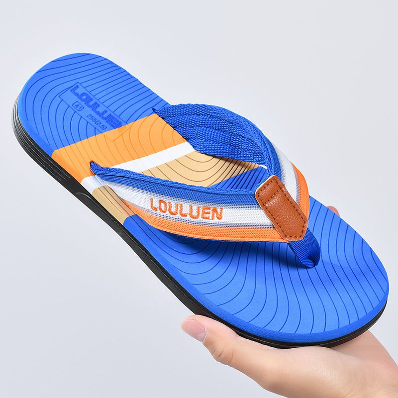 Nuovo tipo di infradito antiscivolo da spiaggia, sandali da esterno con clip, pantofole estive da uomo_voghion.com