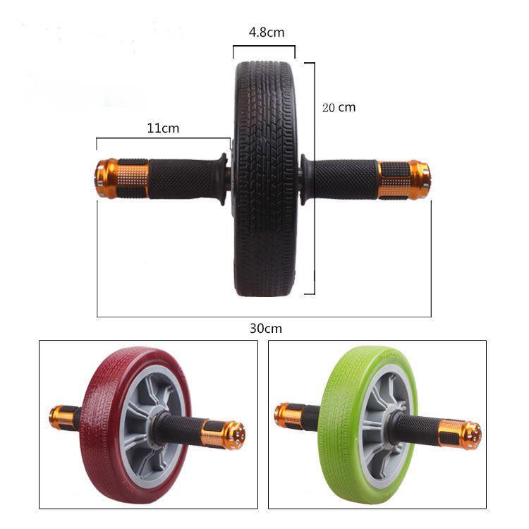 Equipamento masculino de roda dupla com rolamento saudável, treinador de músculos abdominais em casa, exercício corporal para emagrecer a barriga_voghion.com