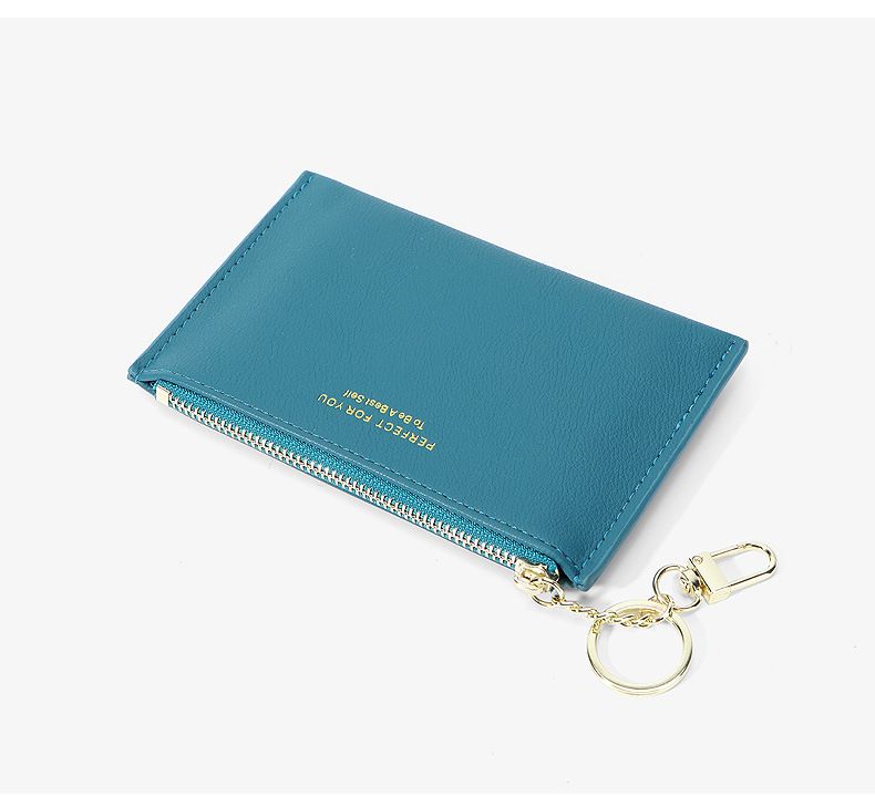Card Holder Purse Wallets Small Wallet Multi-function Card Bag Zipper Card Sleeve Student Wallet Mini Coin Wallet_voghion.com