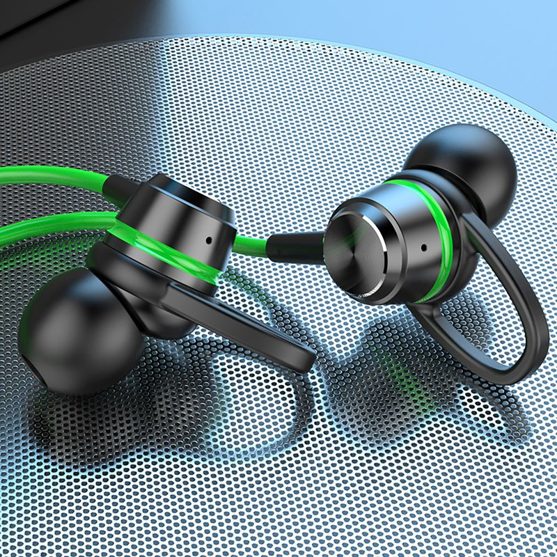 G26 Wired Earphone High Fidelity Noise Cancelling Lightweight 3.5mm Stereo Sports In-ear Gaming Earbud for Calling_voghion.com