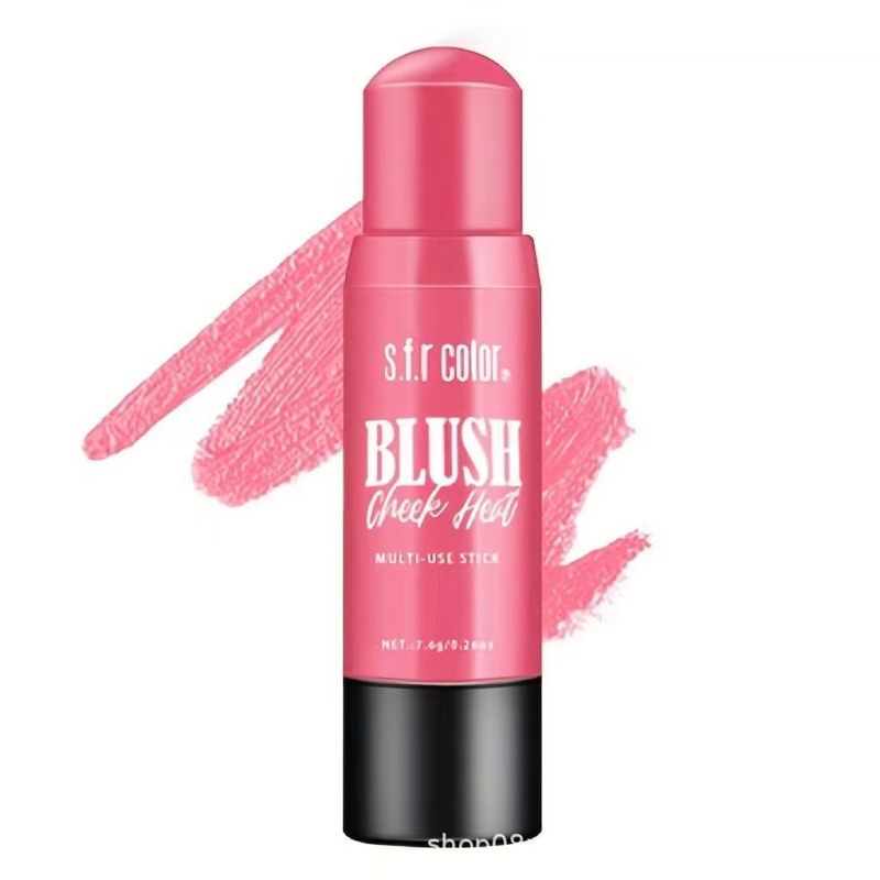 Vigorous Girl Lip And Cheek Dual-use Stick Natural Nude Makeup Enhance Powder Blusher Cream_voghion.com
