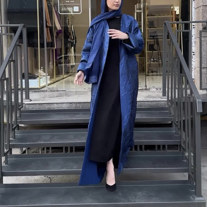 Chaqueta de mujer con tacto convexo y satén a juego, diseño de moda para ir al trabajo_voghion.com
