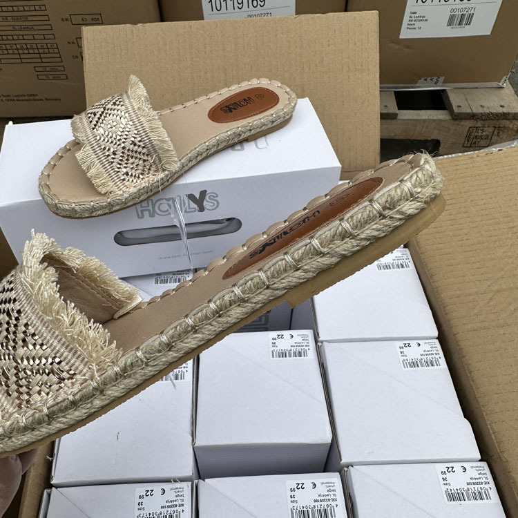 Chaussures de pêcheur en corde de chanvre faites à la main, sandales et pantoufles plates confortables, grande taille pour femmes, vente en gros, nouvelle collection été_voghion.com