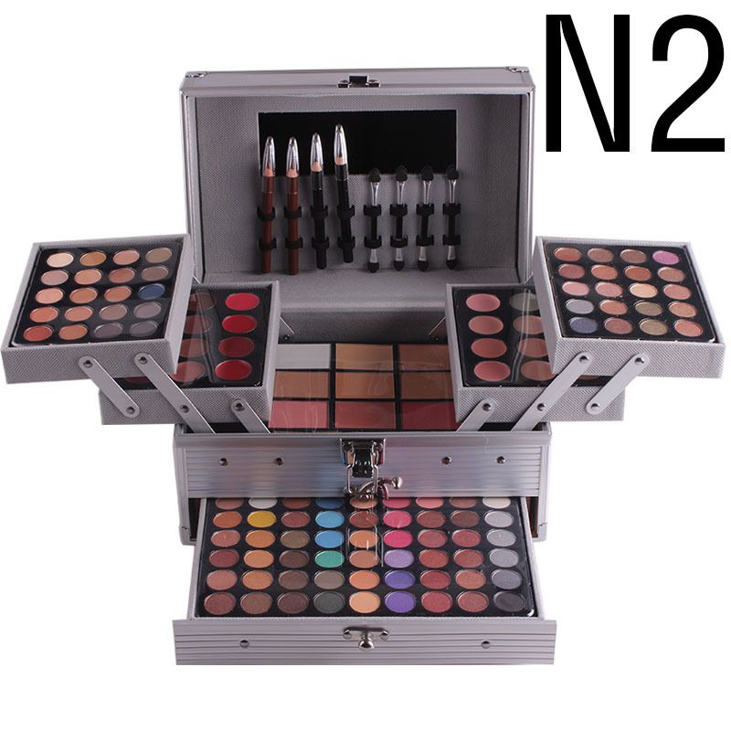 MISS ROSE Professional Makeup Bag With Multi-Color Eyeshadow Palette – Stylish & Portable Cosmetic Organizer For Women_voghion.com