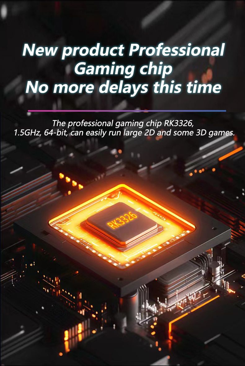 Console portátil OEM de 64 GB e 128 GB R com tela grande de 364,0 polegadas e reprodutor de jogos clássico integrado de 22.000 jogos_voghion.com