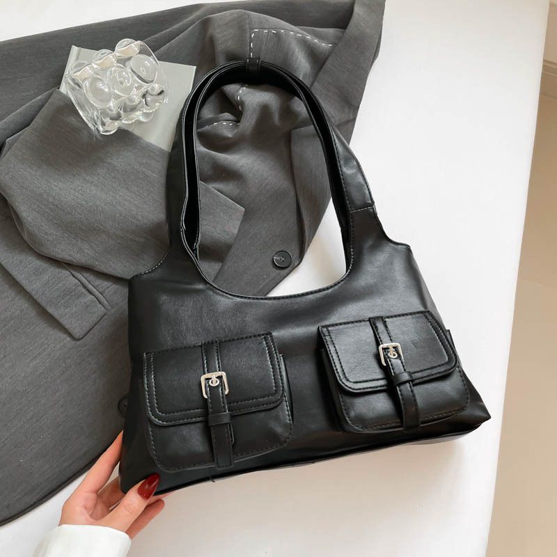 High-End-Nischendesign-Unterarmtasche für Frauen 2025 Neue Mode Lässig Vielseitige Umhängetasche im koreanischen Stil mit zwei Taschen_voghion.com