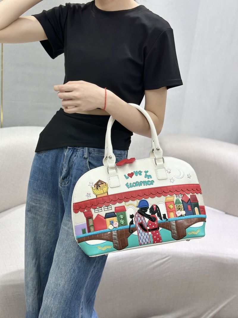 Damentaschen Hochwertige Temperamenthandtaschen für Frauen Neue Nähte Stickerei Damentaschen Große Kapazität Muscheltaschen Umhängetaschen_voghion.com
