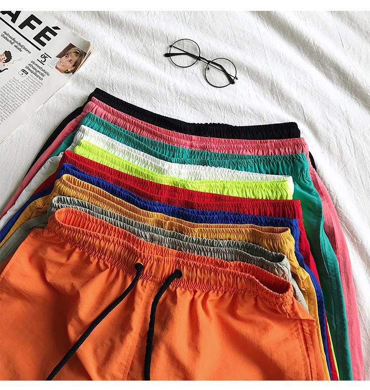 men's Casual Shorts Candy Color Five-point Pants Men's Ten-color_voghion.com
