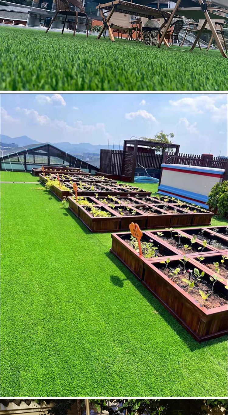 Erba sintetica di alta qualità per campi da calcio, cortili scolastici, decorazioni per esterni e paesaggistica: prato sintetico resistente e realistico._voghion.com