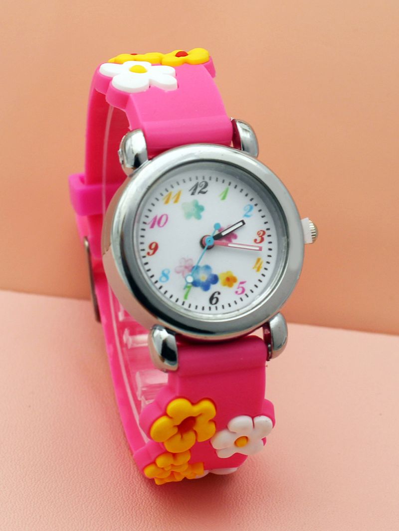 Children's cute Primary School kindergarten watch cartoon girl children's watch cute children's cartoon watch toddler_voghion.com