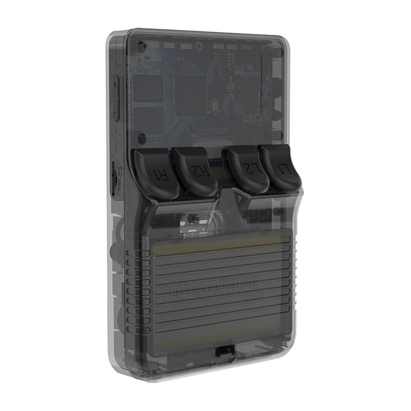 R36S Retro-Handheld-Spielkonsole, Linux-System, 3,5-Zoll-IPS-Bildschirm, Videospielmaschine, 64/128 GB, 10.000 Spiele + EVA-Hartschalenkoffer_voghion.com