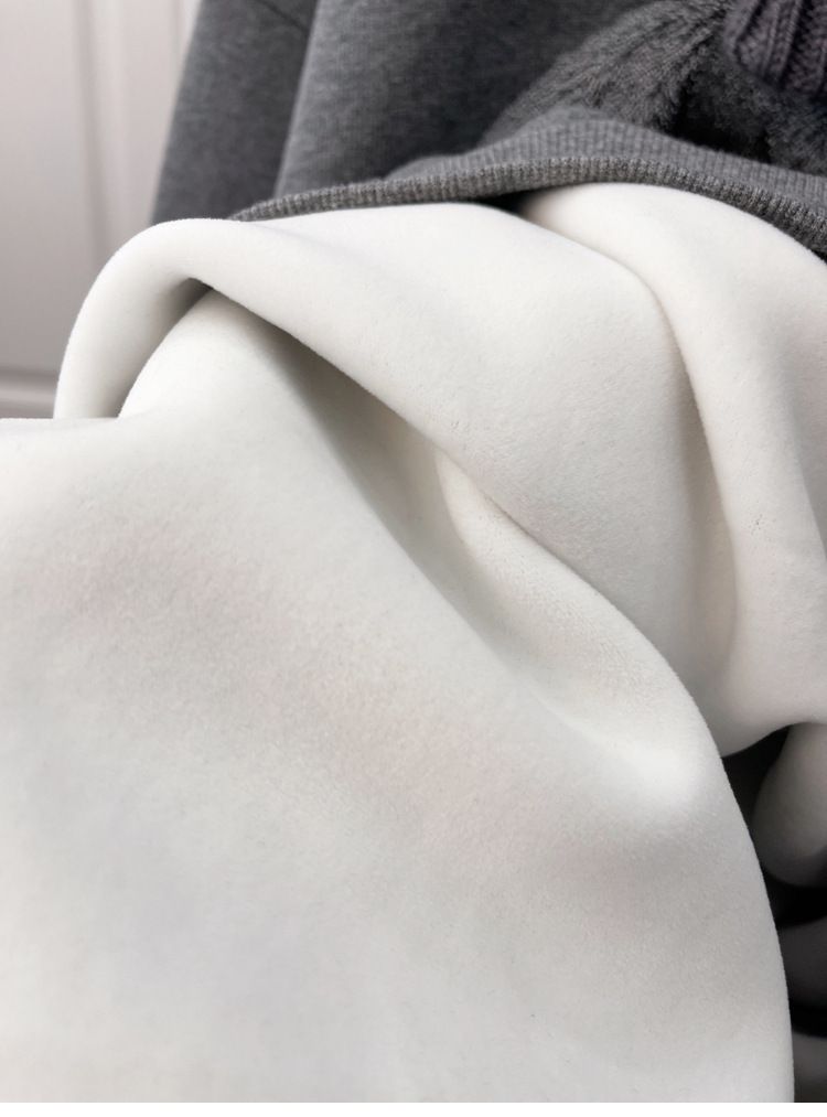 Versione coreana Ins2024 Nuova felpa con cappuccio casual ampia per le donne con pile spesso e autunno/inverno tridimensionale lunga_voghion.com