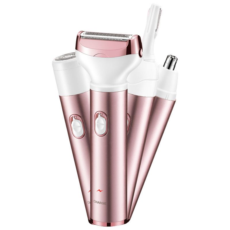 Multifunktionales elektrisches Gerät für private Teile und den ganzen Körper, Intim-Haarentfernungsgerät für Frauen, USB-Ladeset_voghion.com